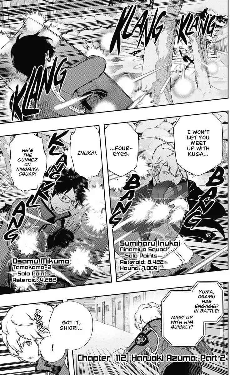 World Trigger chapter 112 page 1