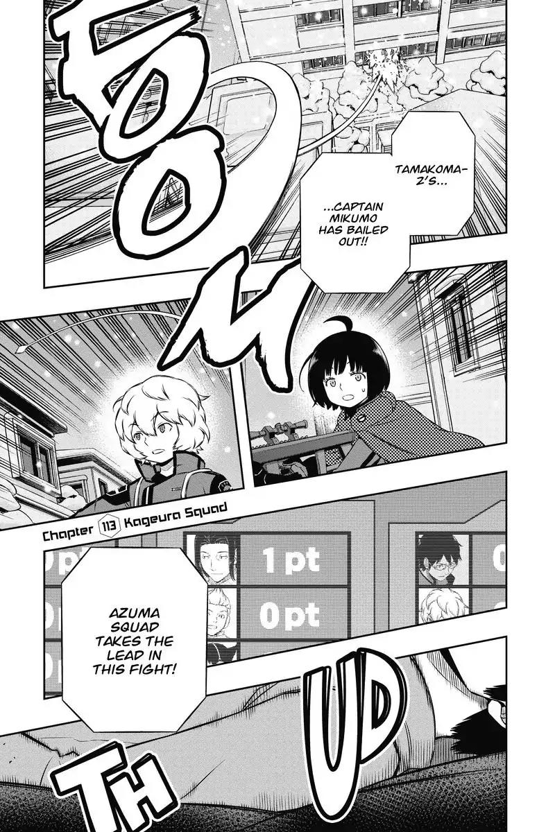 World Trigger chapter 113 page 1