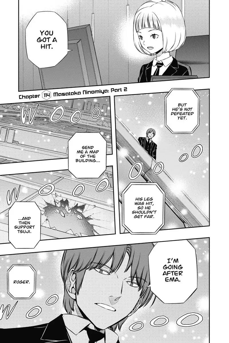 World Trigger chapter 114 page 1