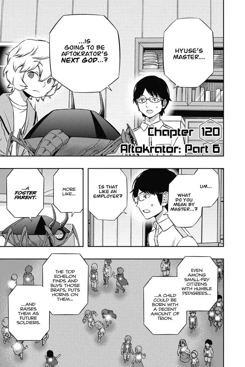 World Trigger chapter 120 page 1