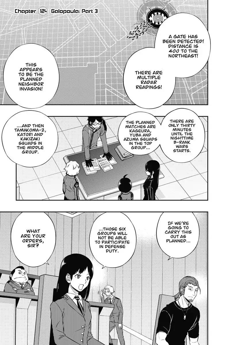 World Trigger chapter 124 page 1