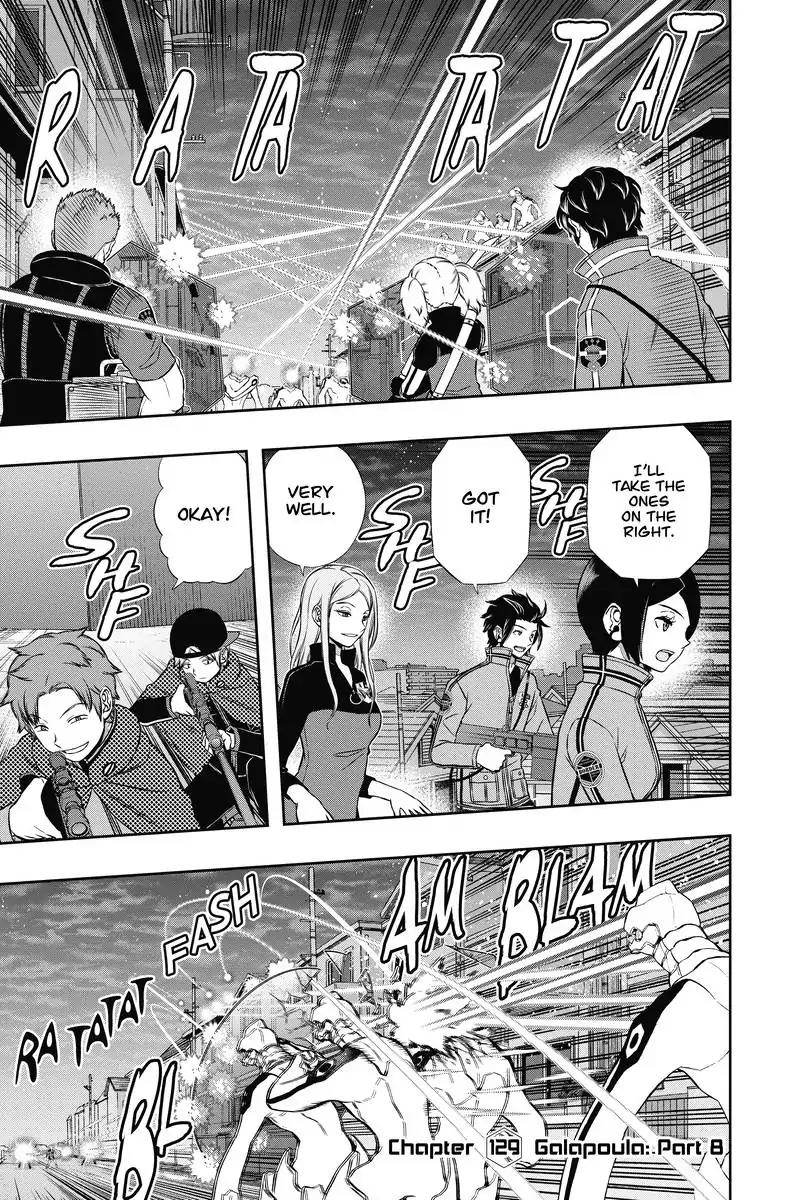 World Trigger chapter 129 page 1
