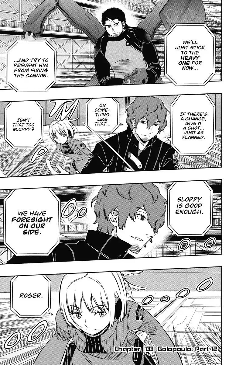 World Trigger chapter 133 page 1