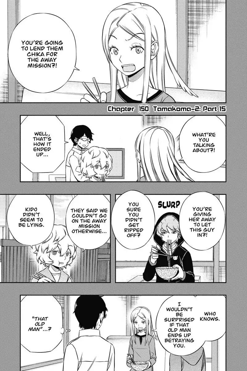 World Trigger chapter 150 page 1
