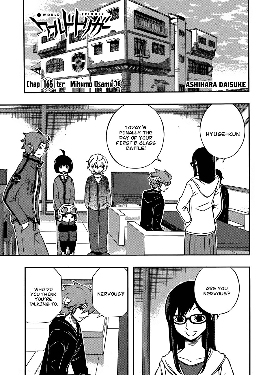 World Trigger chapter 165 page 1