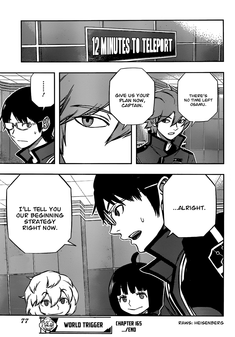 World Trigger chapter 165 page 19