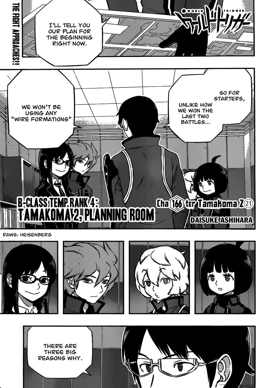 World Trigger chapter 166 page 1