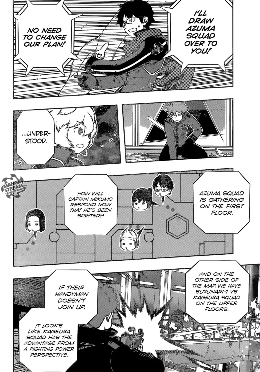 World Trigger chapter 167 page 19