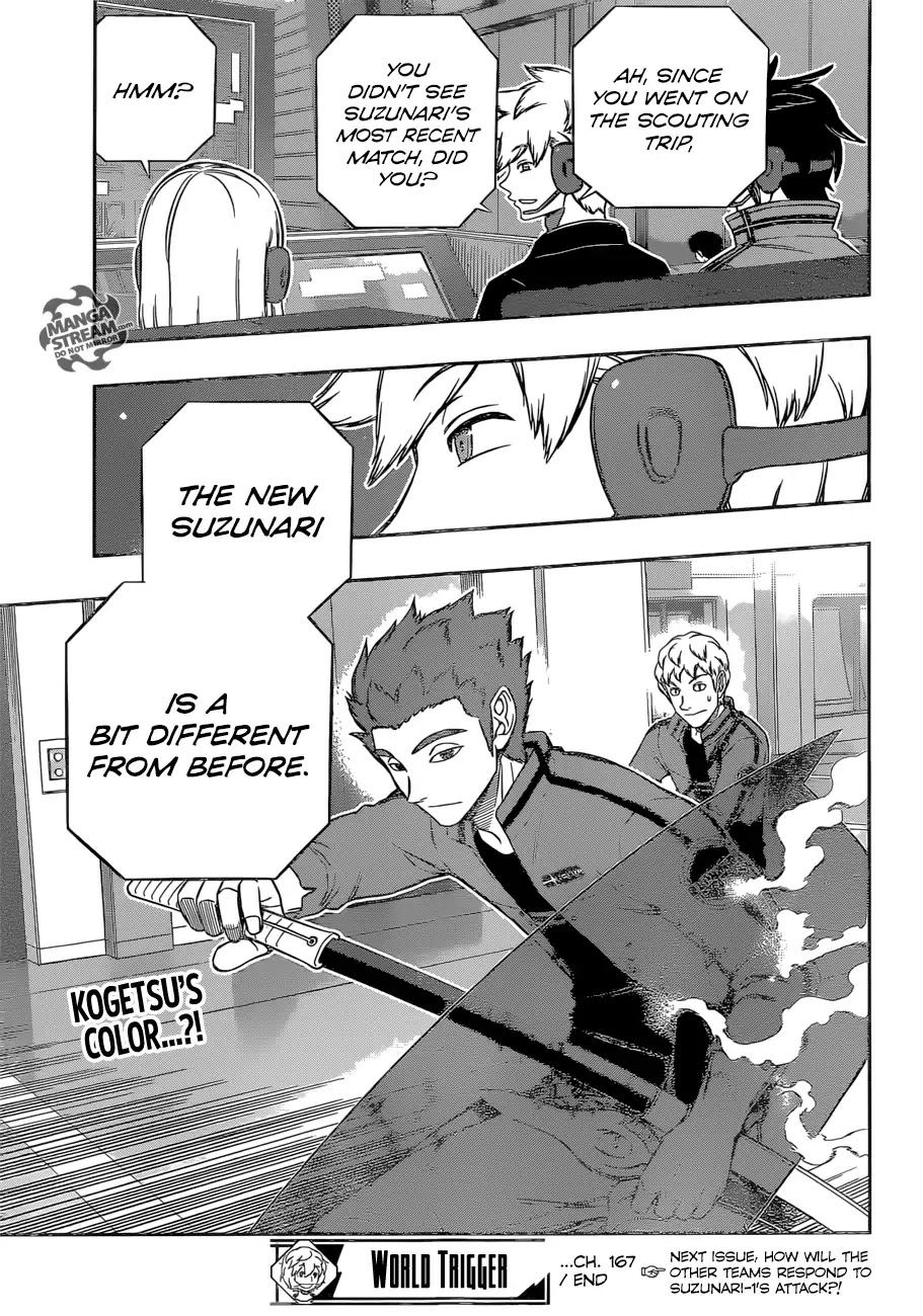 World Trigger chapter 167 page 20