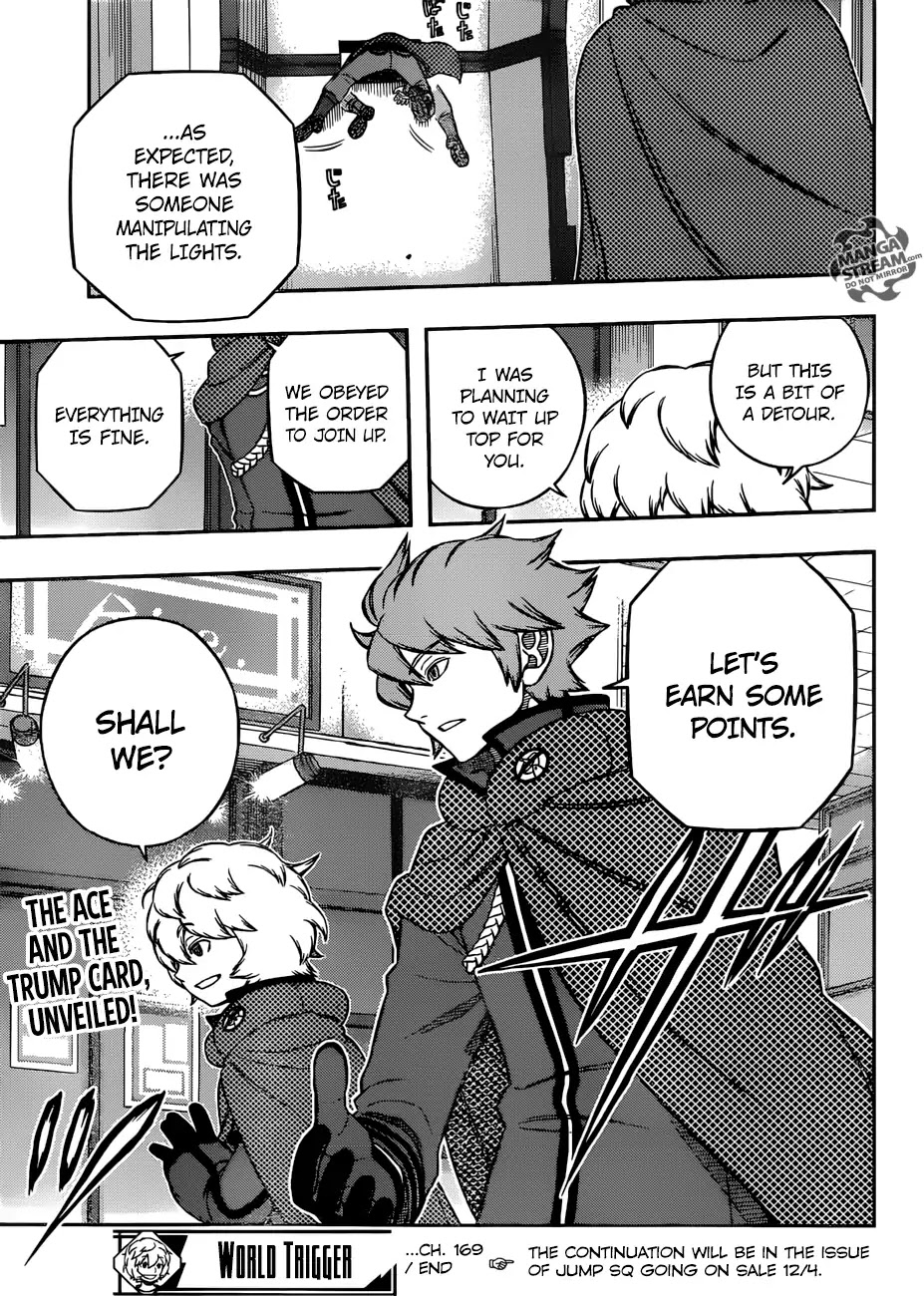 World Trigger chapter 169 page 22