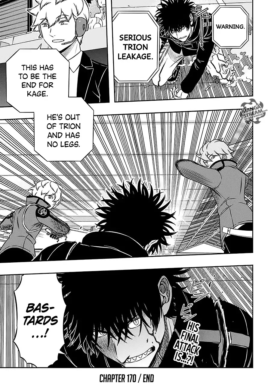 World Trigger chapter 170 page 22