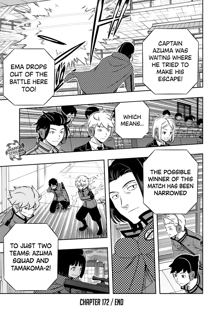 World Trigger chapter 172 page 23