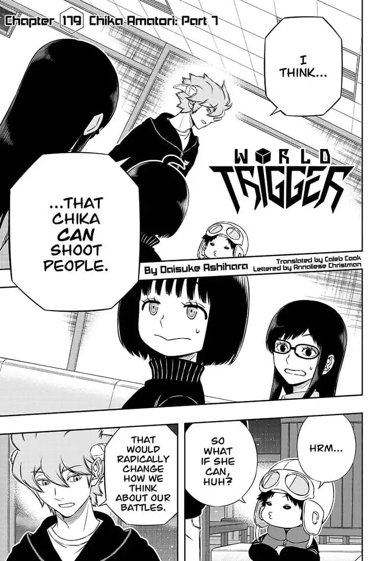 World Trigger chapter 179 page 1