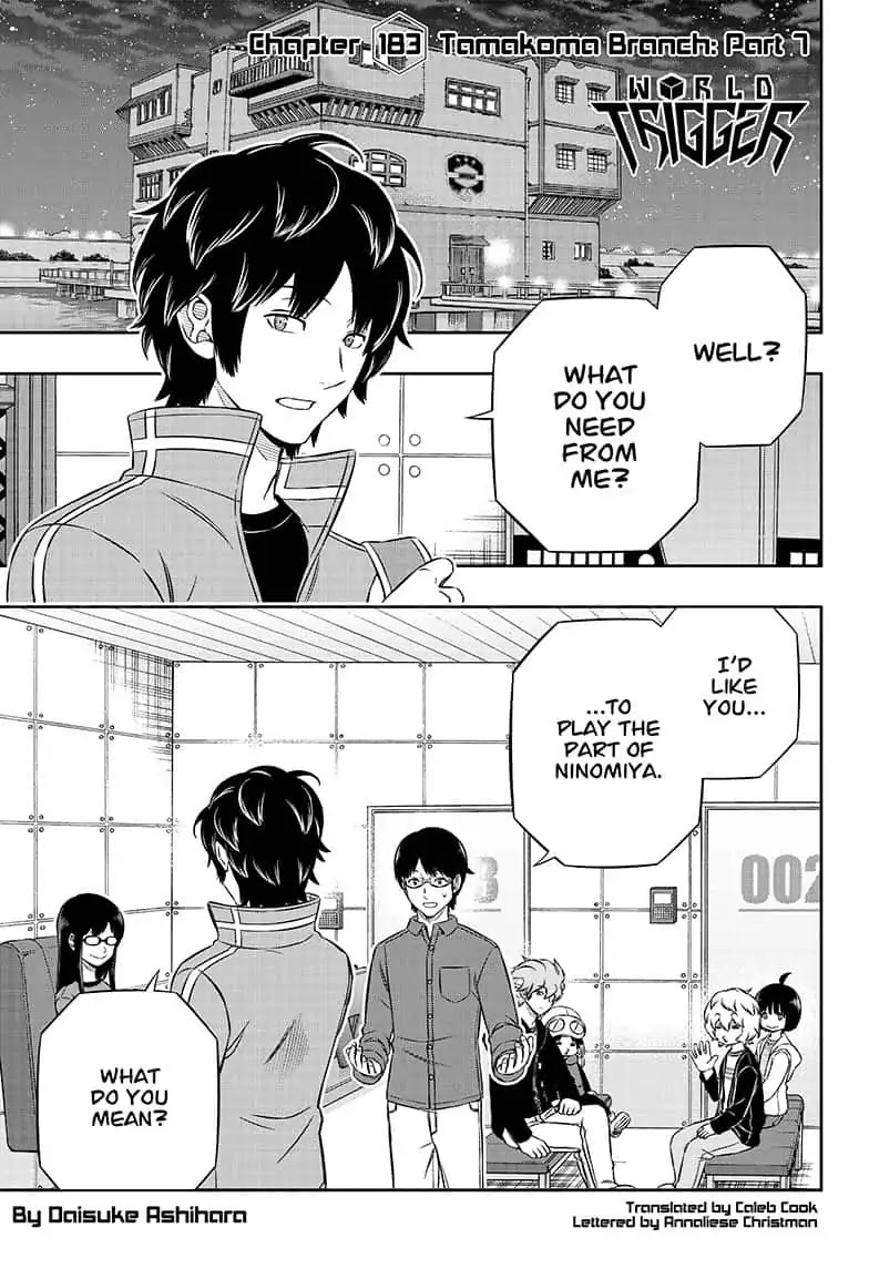 World Trigger chapter 183 page 1
