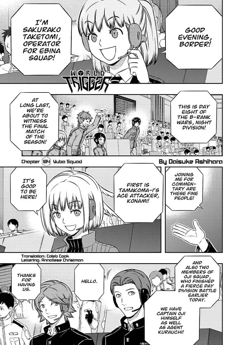 World Trigger chapter 184 page 1