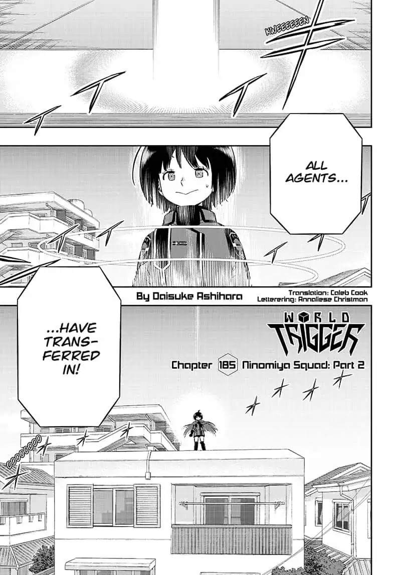 World Trigger chapter 185 page 1
