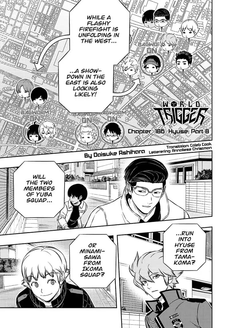 World Trigger chapter 186 page 1