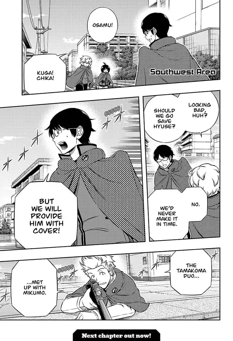 World Trigger chapter 186 page 17
