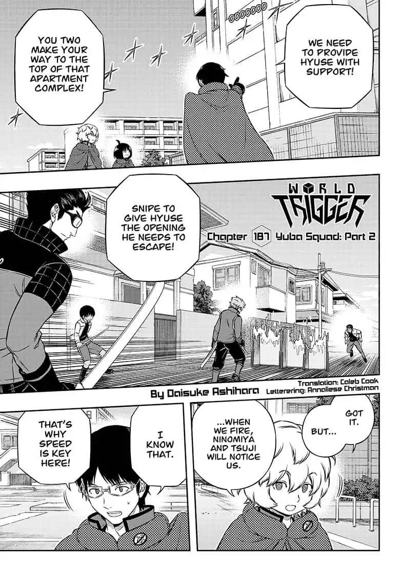 World Trigger chapter 187 page 1