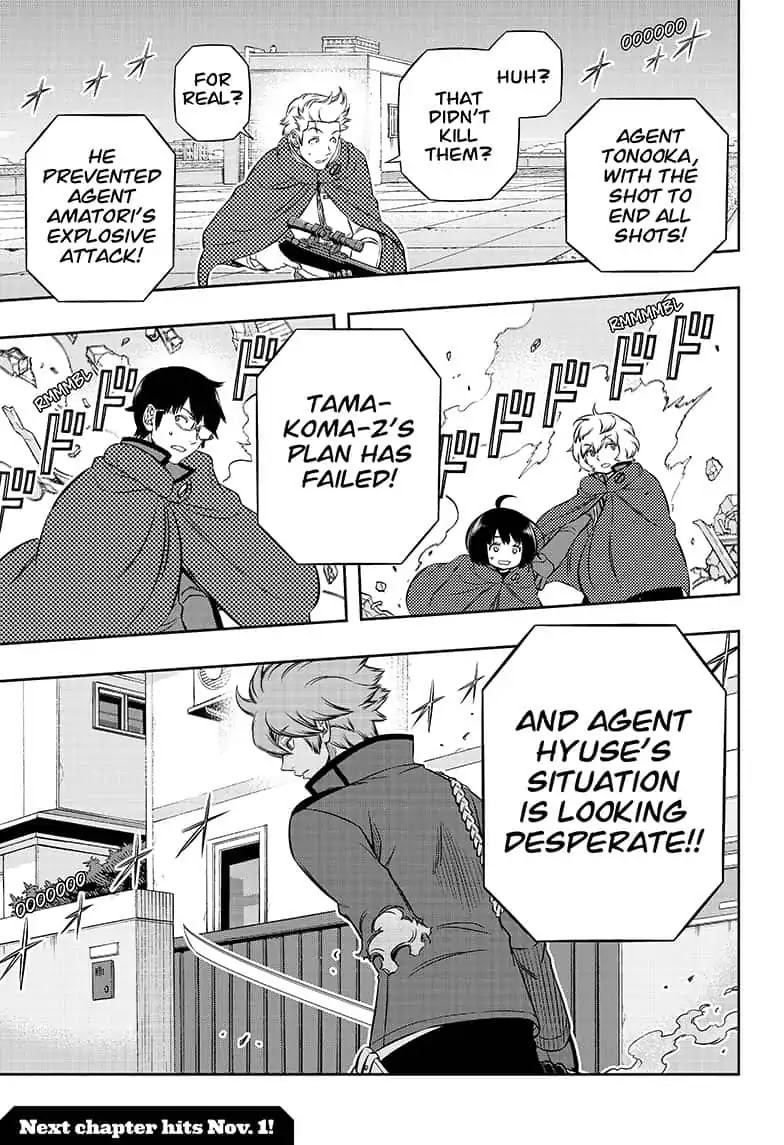World Trigger chapter 187 page 23