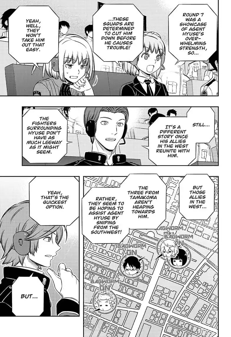 World Trigger chapter 187 page 9