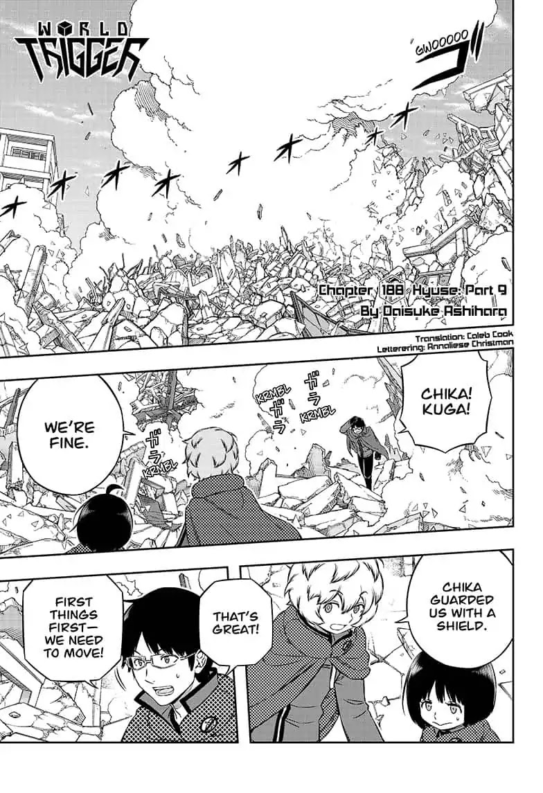World Trigger chapter 188 page 1