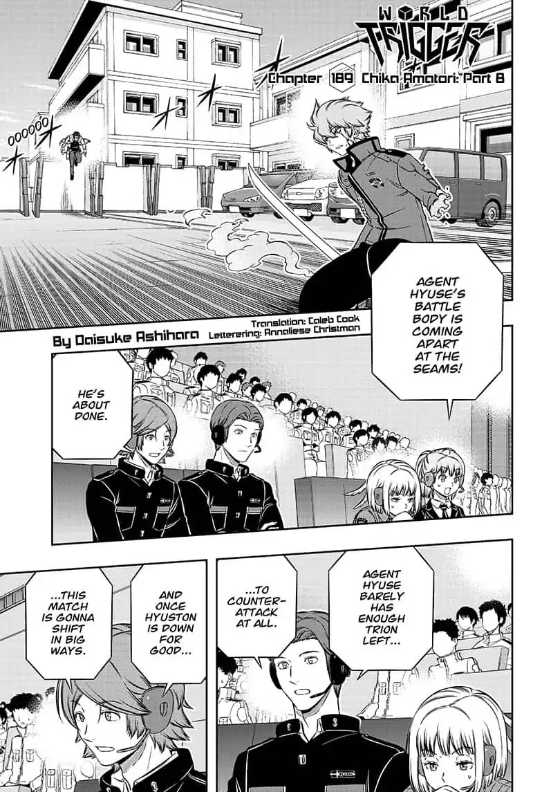 World Trigger chapter 189 page 1