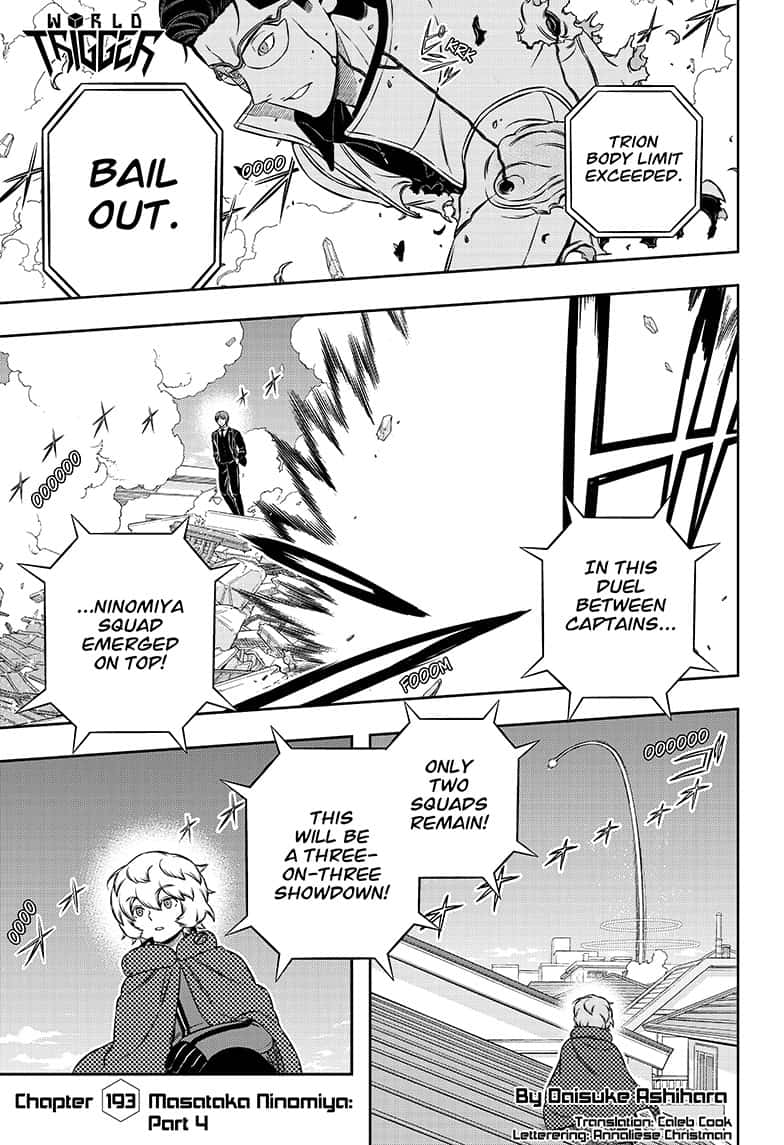 World Trigger chapter 193 page 1