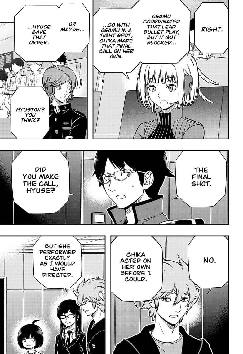 World Trigger chapter 196 page 19