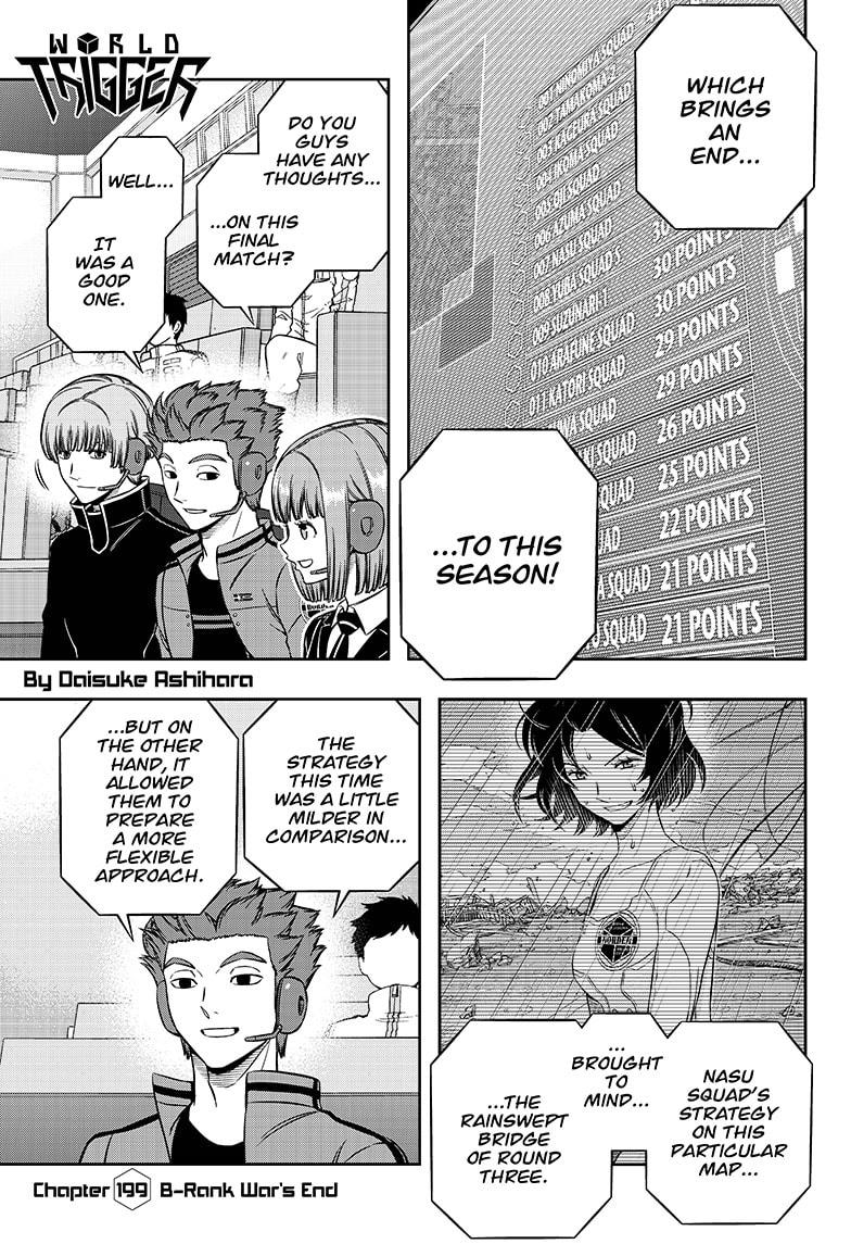 World Trigger chapter 199 page 1