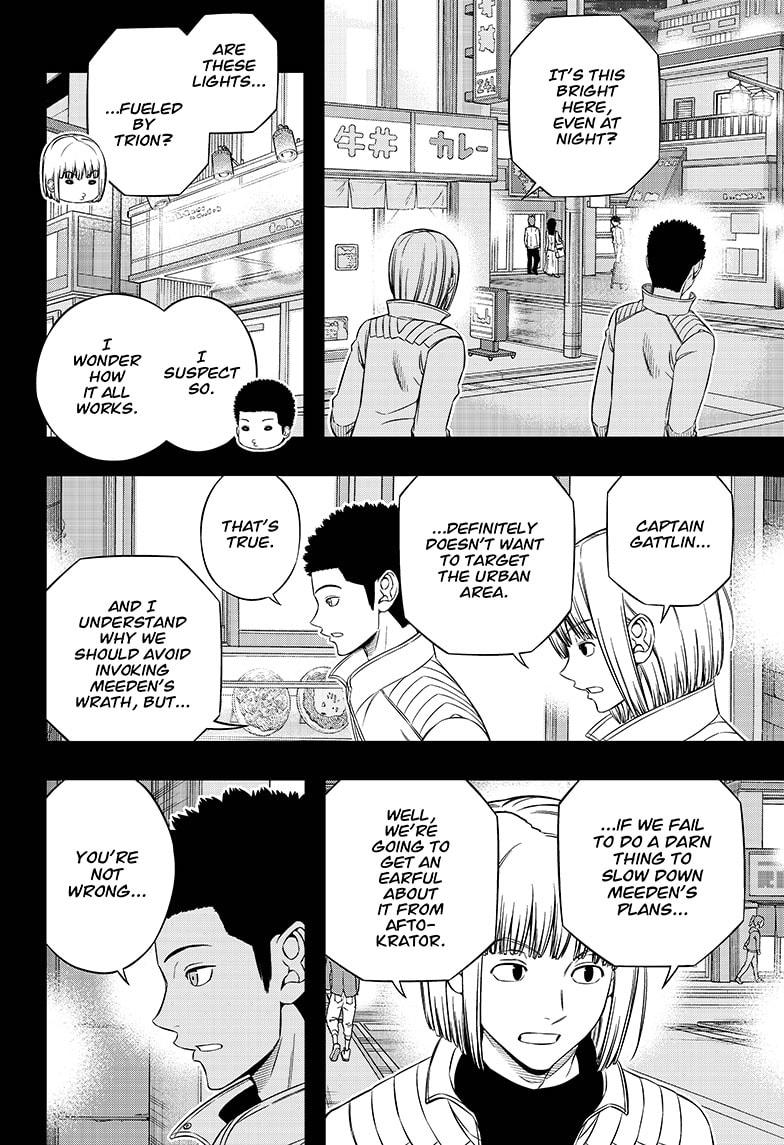 World Trigger chapter 201 page 4