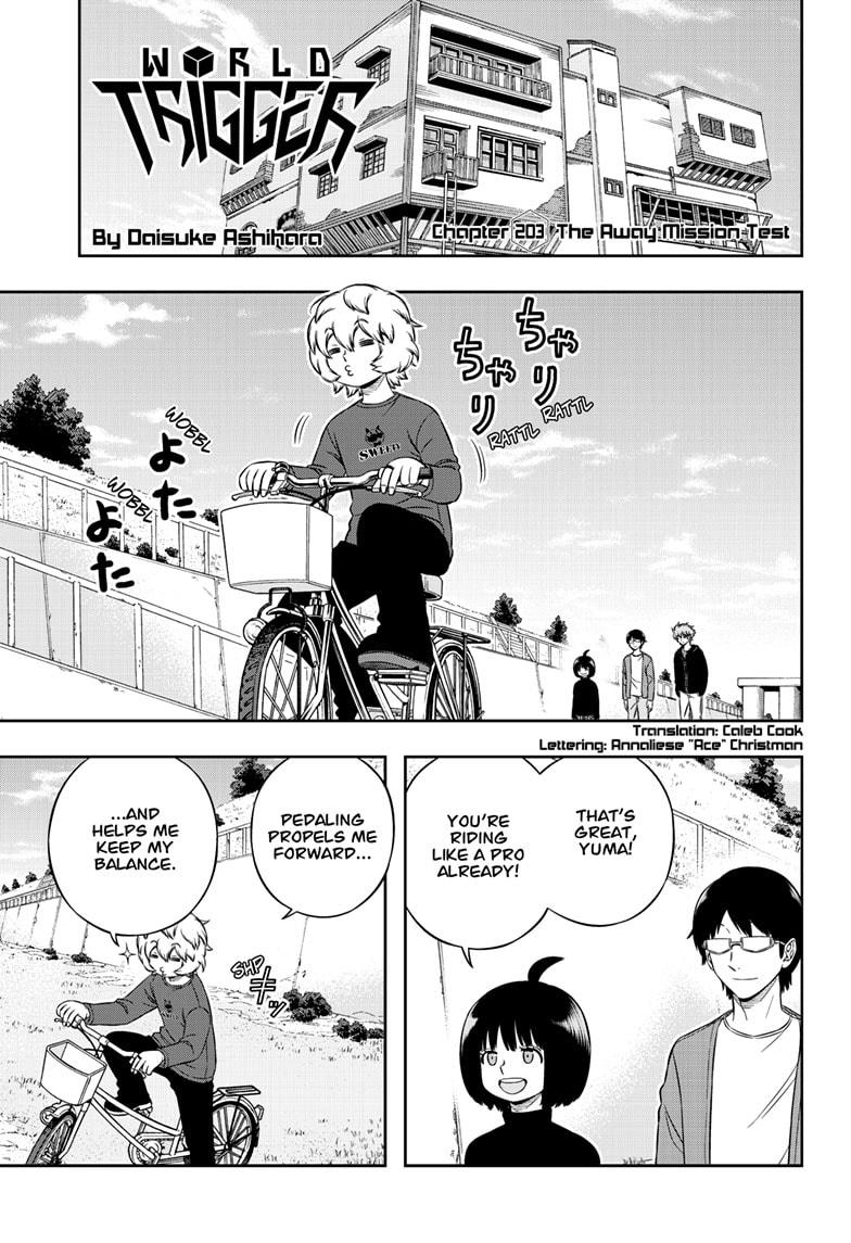 World Trigger chapter 203 page 1