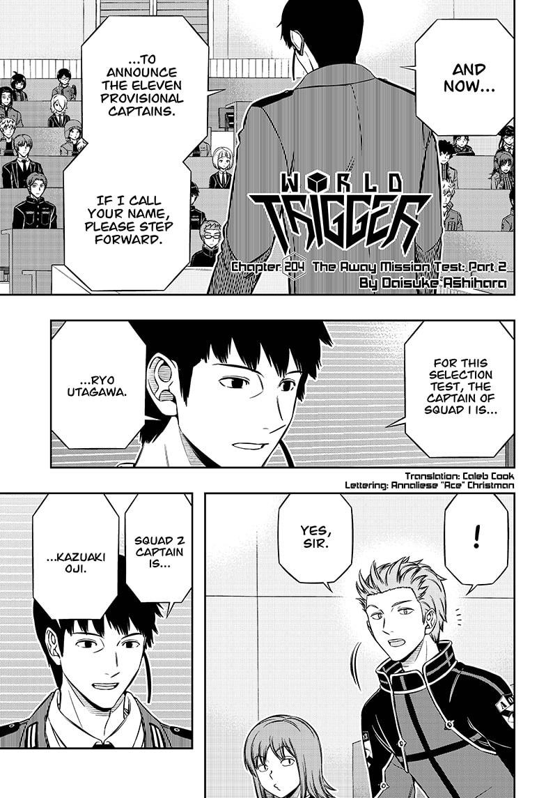 World Trigger chapter 204 page 1