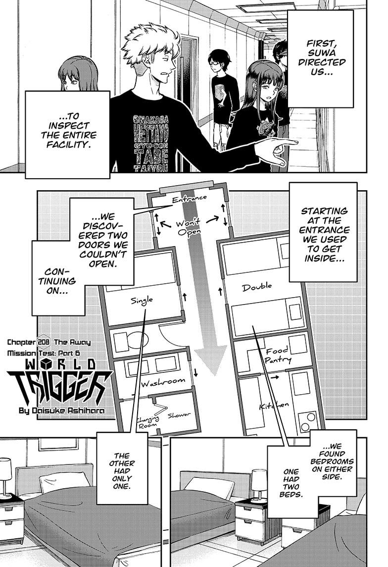 World Trigger chapter 208 page 1
