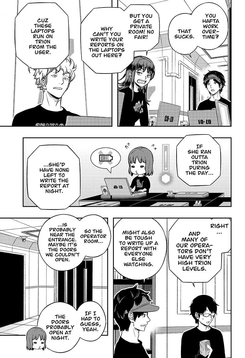 World Trigger chapter 208 page 17