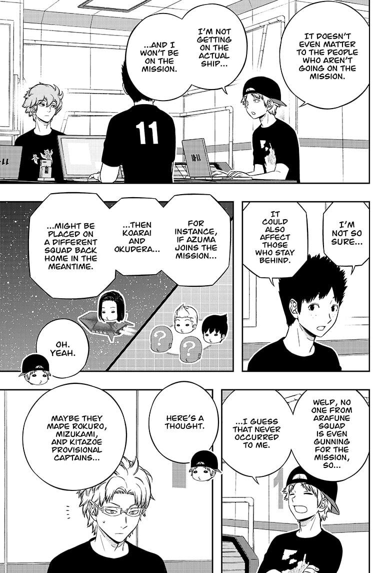 World Trigger chapter 209 page 7