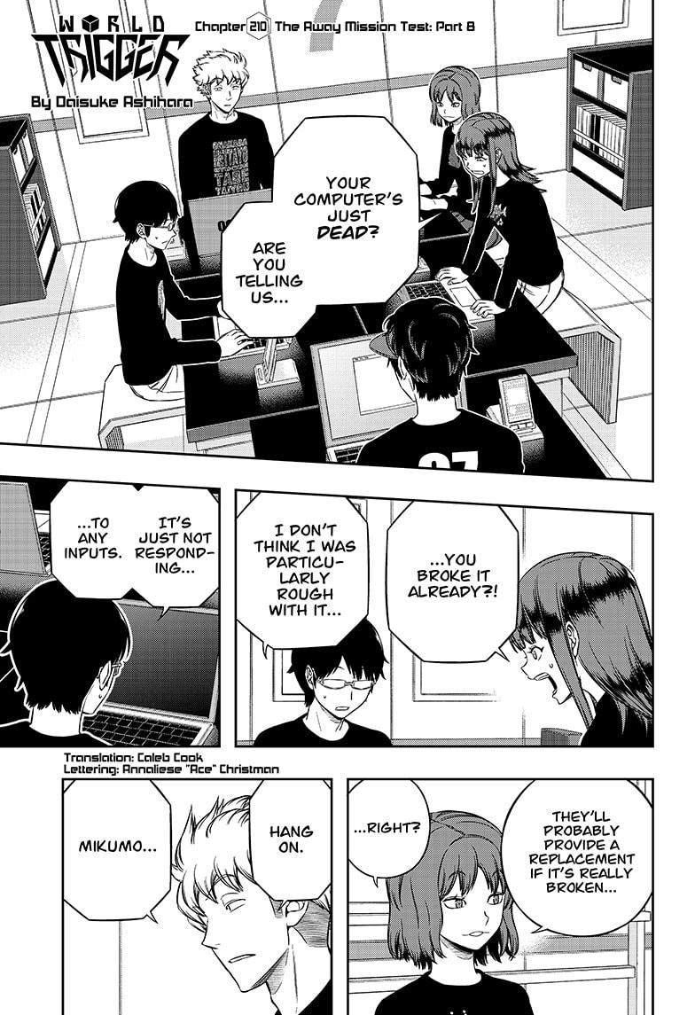 World Trigger chapter 210 page 1