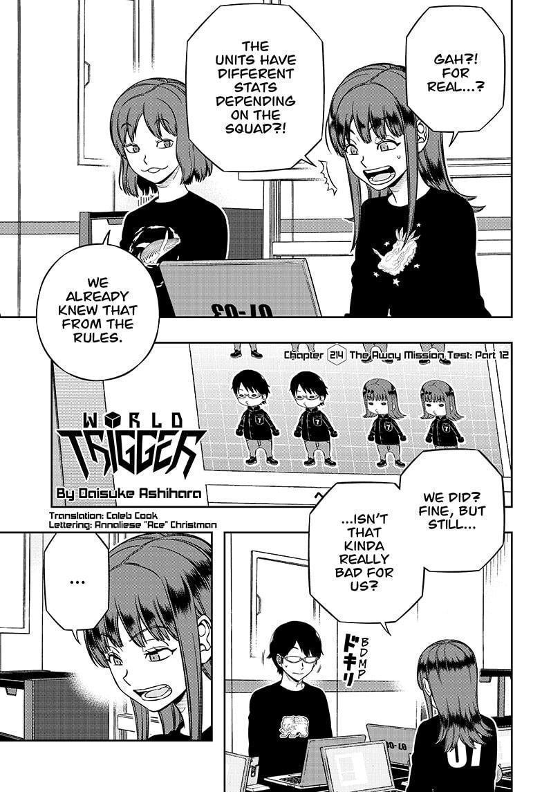 World Trigger chapter 214 page 1