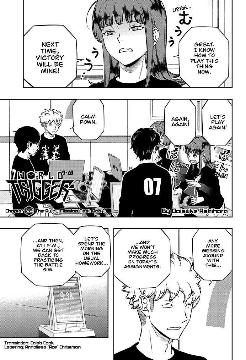 World Trigger chapter 215 page 1