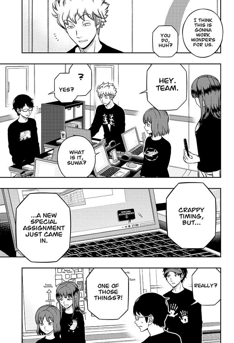 World Trigger chapter 217 page 15