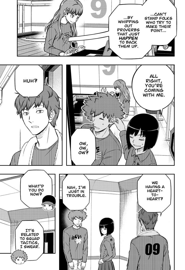World Trigger chapter 222 page 7