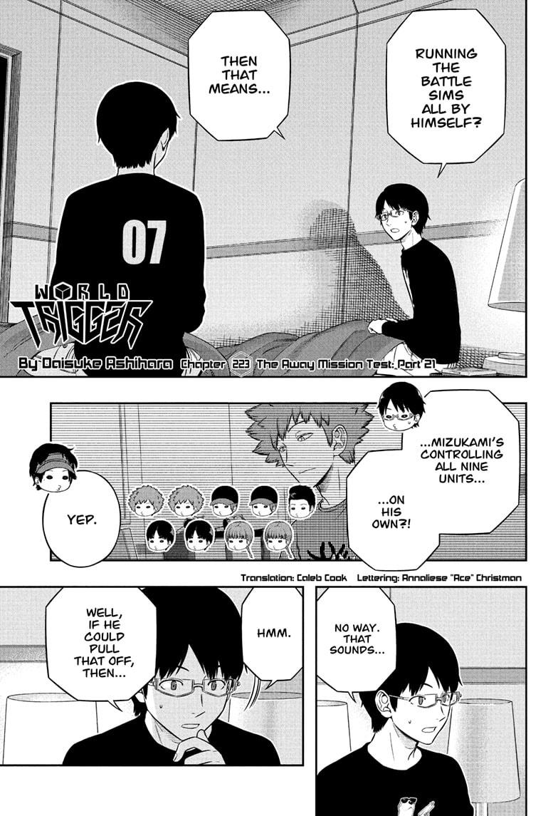 World Trigger chapter 223 page 1