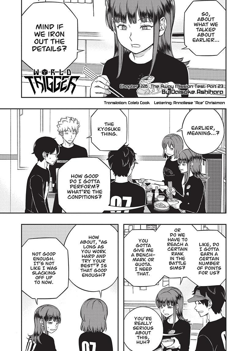 World Trigger chapter 226 page 1