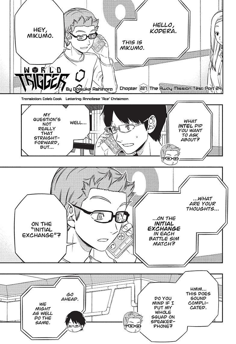 World Trigger chapter 227 page 1