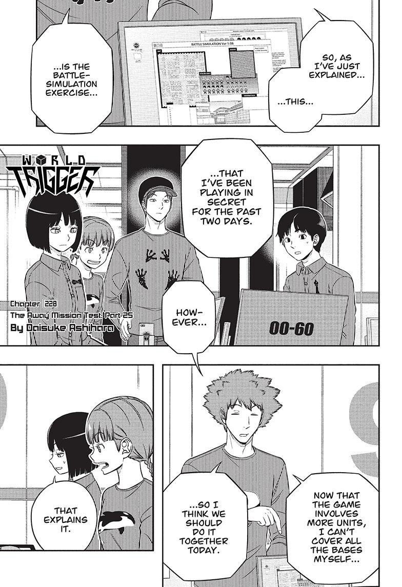 World Trigger chapter 228 page 1