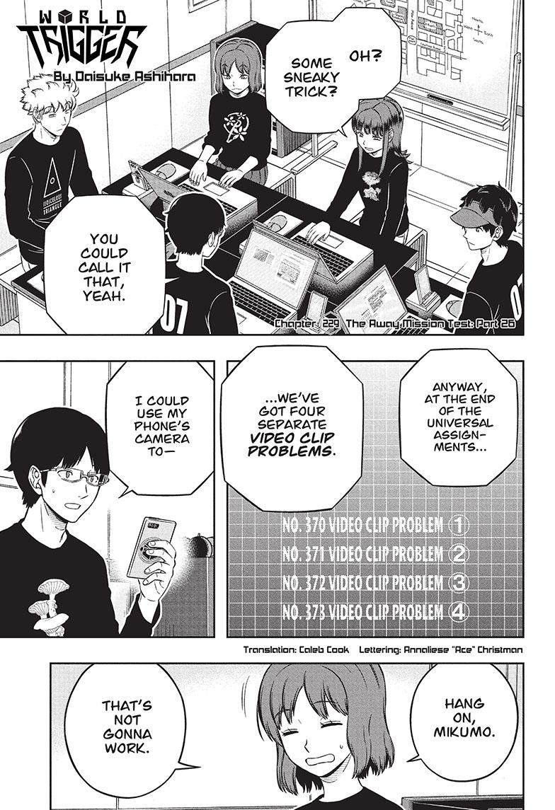World Trigger chapter 229 page 1