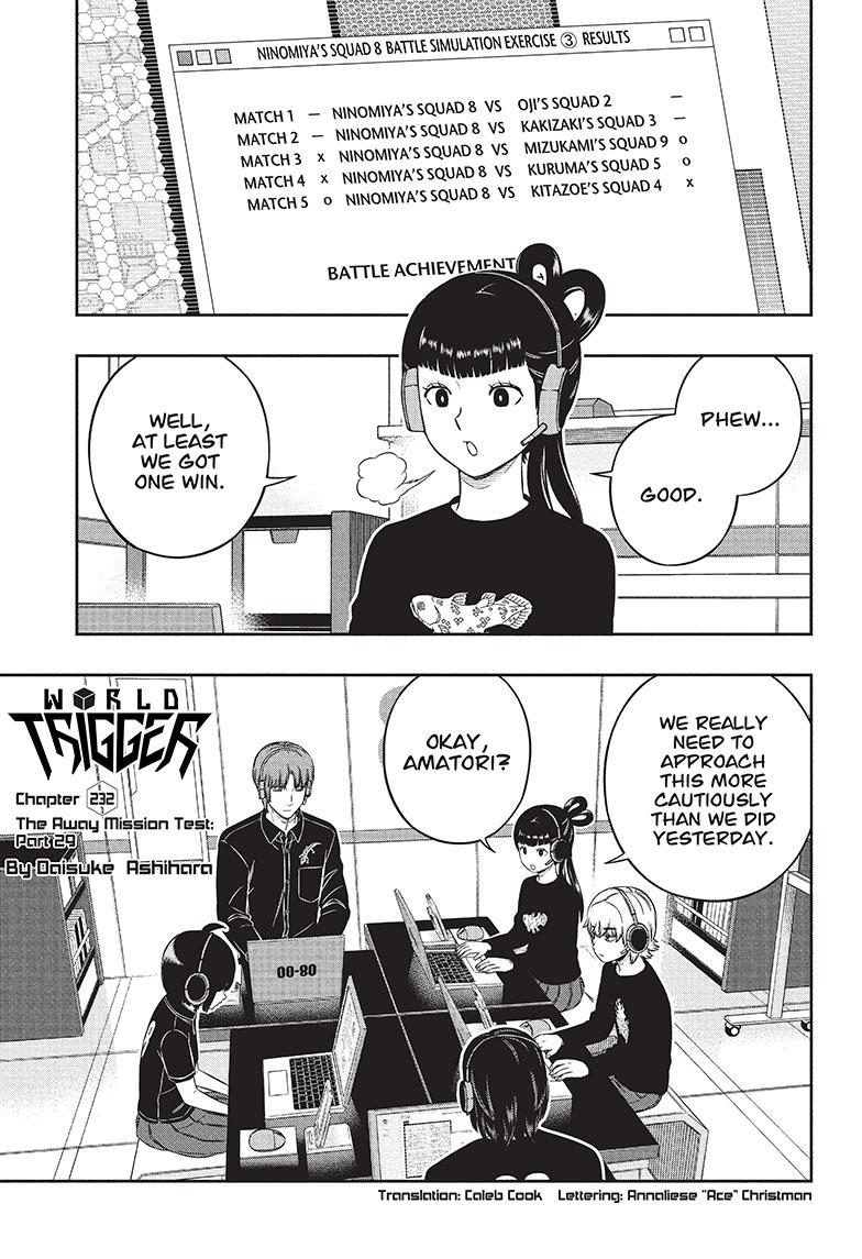 World Trigger chapter 232 page 1