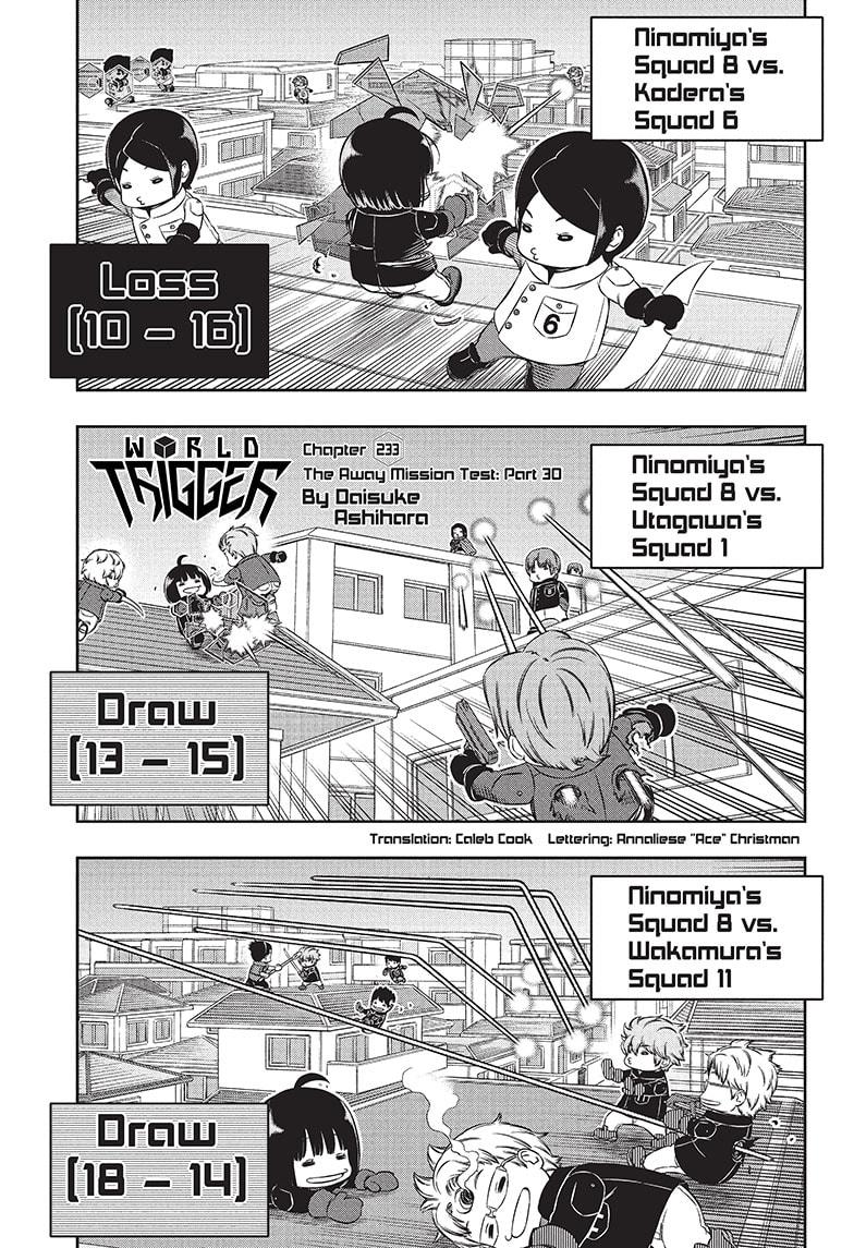 World Trigger chapter 233 page 1