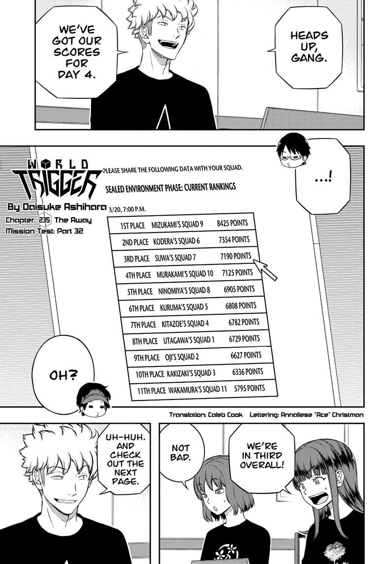 World Trigger chapter 235 page 1