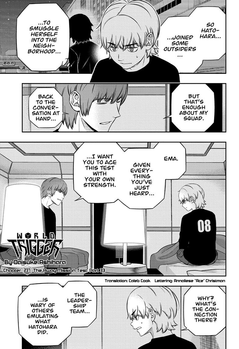 World Trigger chapter 237 page 1